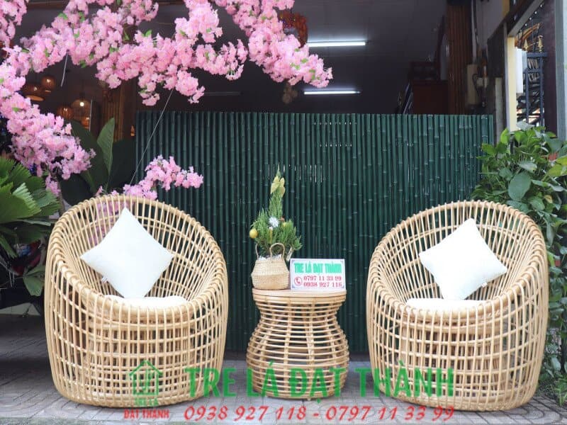 Ghế Bành Mây - GBANHMAY016